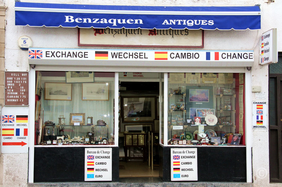Benzaquen Antiques shop front